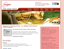 Tablet Screenshot of dynamicscircuit.com